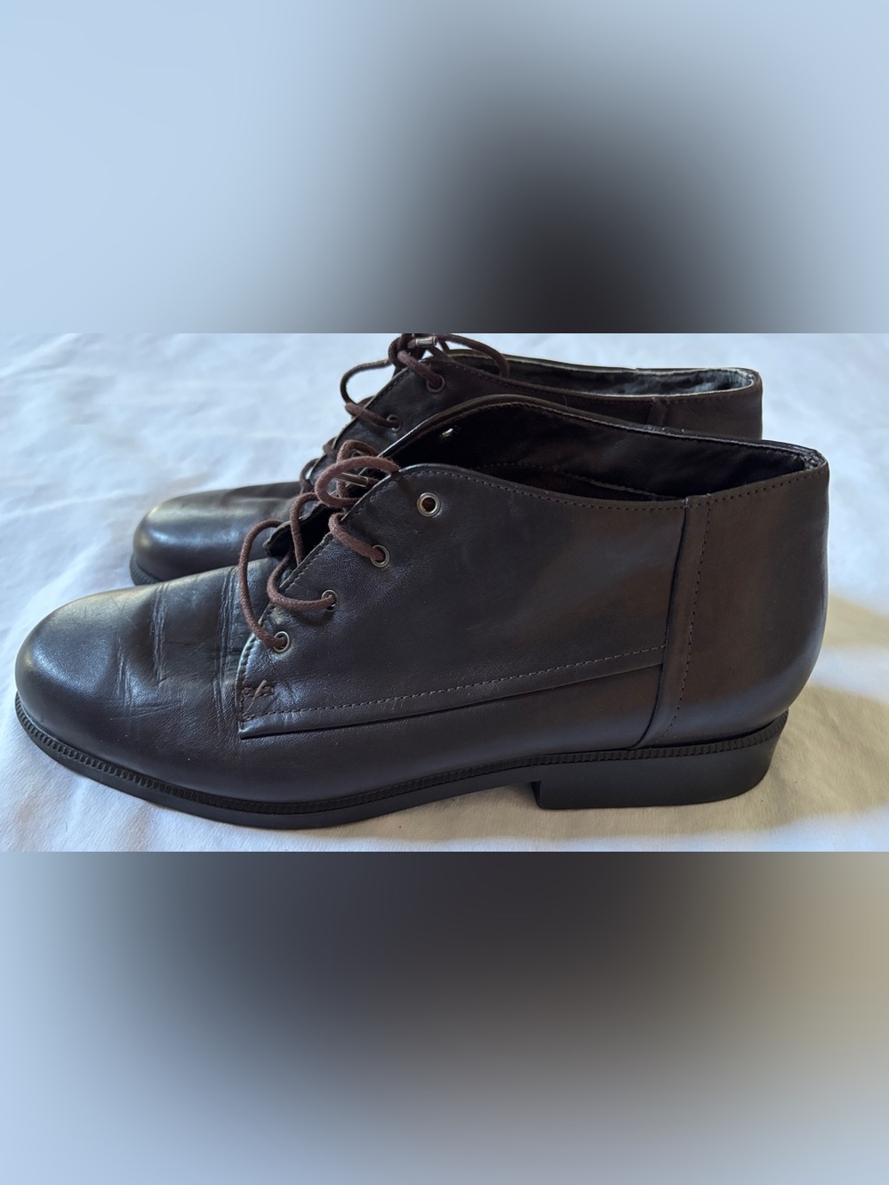 Easy Spirit Anti-Gravity Brown Leather Oxford Shoes Approx Women’s US 6